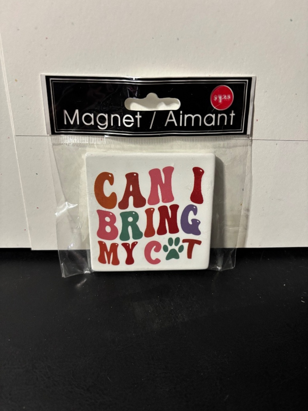 Can I bring my cat magnet